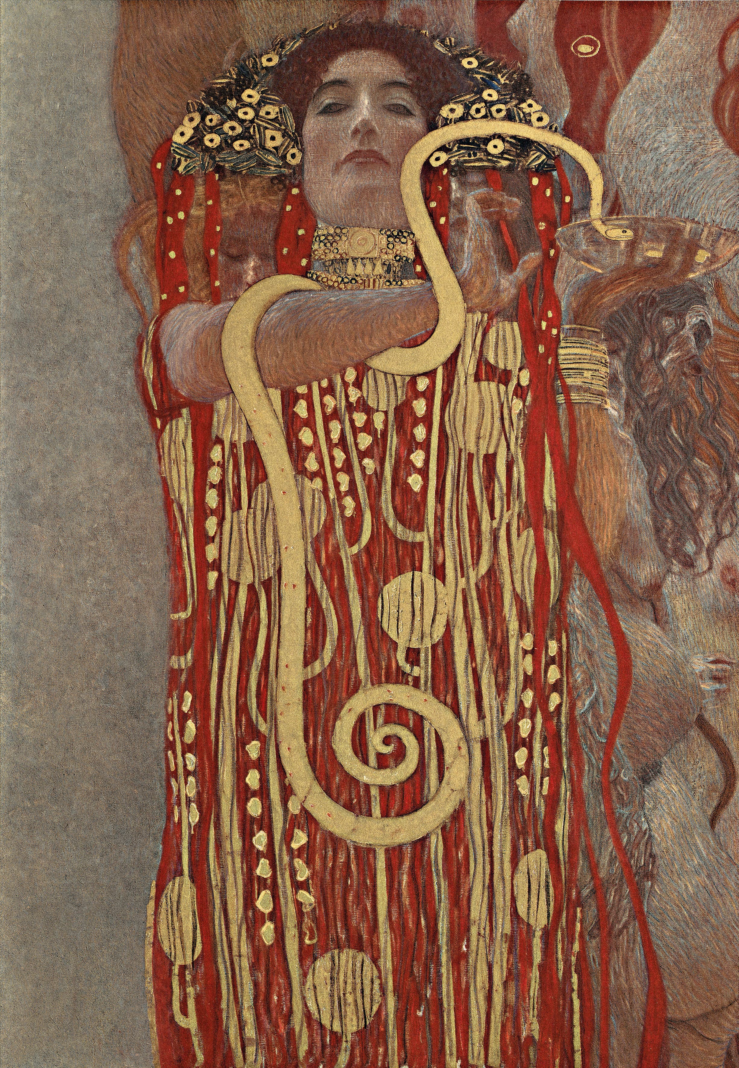 Gustav Klimt, Hygeia, Medicine, Google Arts & Culture, Belvedere Müzesi